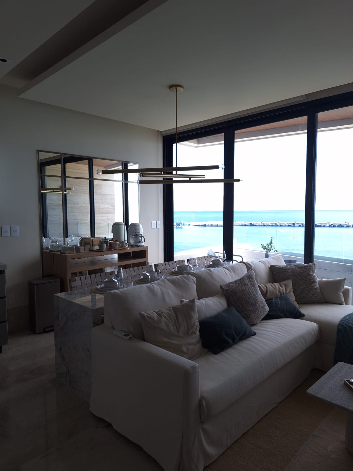 DEPARTAMENTO NUEVO EN VENTA FRENTE AL MAR EN PUERTO MORELOS - Imagen 6